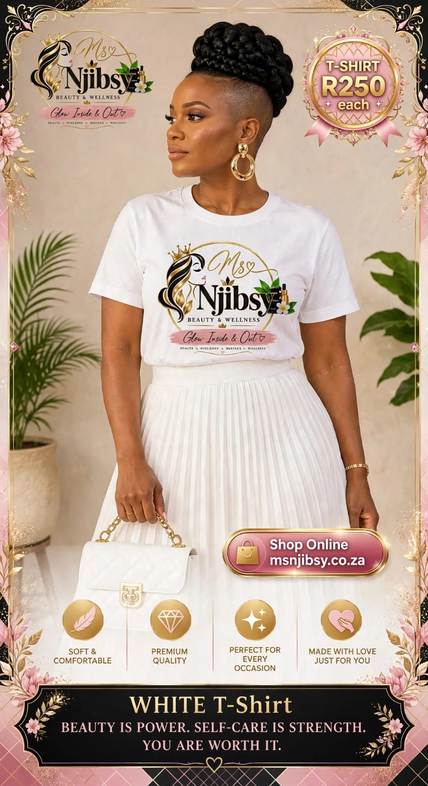 Ms Njibsy Beauty &Wellness T-shirt